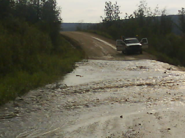 104 Top Of World Highway Flooded 12th July 2010.jpg